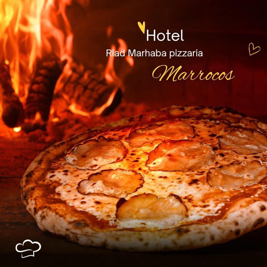 Riad Pizzeria Marhaba Hotel Akhendachou n'Ait Ouffi Екстериор снимка